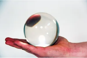 - 100mm - Approx. 4 Zeekio Clear skillfully adaptable sequential prohibitively Acrylic Contact Ball 