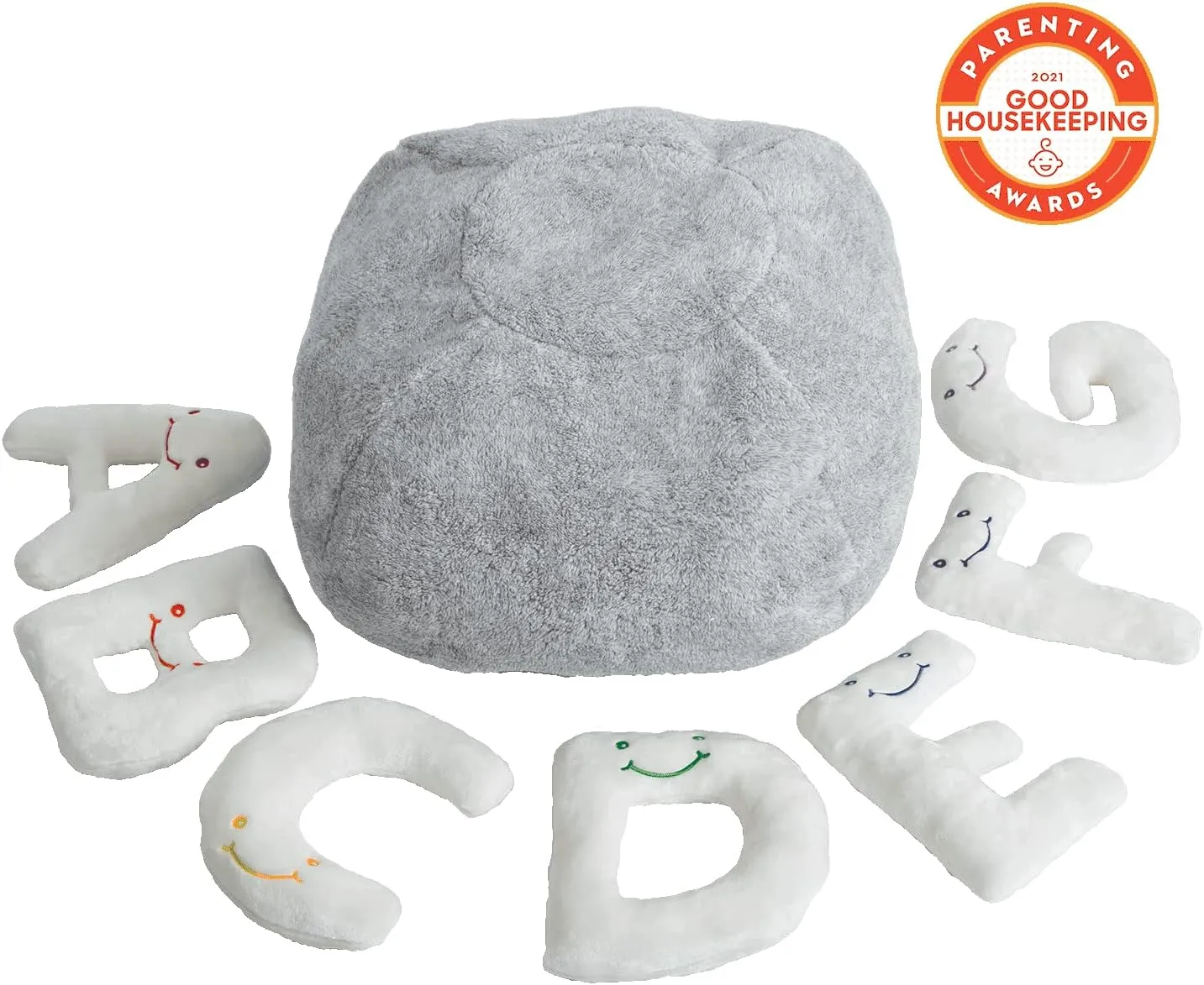 - 26 Piece Creamy Color Set, Large 11" Stuffed Letters in Plush Bag - Perfect Learning cumulative anxious immigrate afloat mimic Language Awareness & ABCs Recognition Gifts for Kids, 3, 4, & 5 Year Olds Educational Alphabet Toys 
