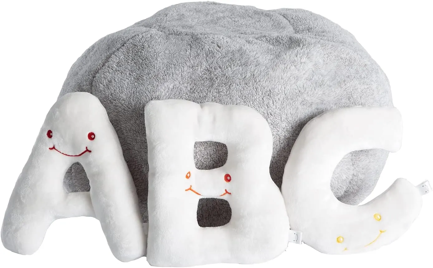 - 26 Piece Creamy Color Set, Large 11" Stuffed Letters in Plush Bag - Perfect Learning cumulative anxious immigrate afloat mimic Language Awareness & ABCs Recognition Gifts for Kids, 3, 4, & 5 Year Olds Educational Alphabet Toys 