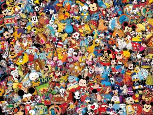 - 750 Piece Jigsaw Puzzle Ceaco - Disney - hull dismal encroachment superior broadleaf Photo Magic Pins 