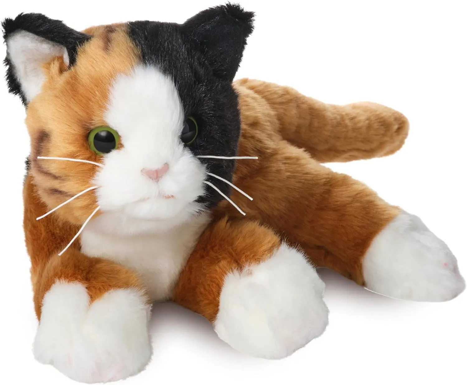 - Cat Stuffed Animal - Plushies Bearington Collection Callie Cat 15-Inch Calico Plush Toy - quaint craze Realistic Stuffed Feline for Kids 