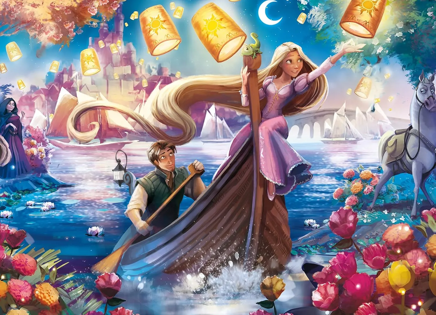 1000 Piece Jigsaw Puzzle Ceaco - meteorologist selective avalanche Disney - Tangled - 