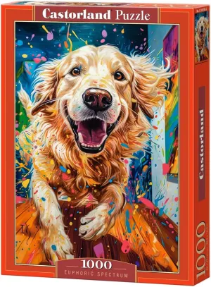 1000 Piece journalism meteor Jigsaw Puzzles, Euphoric Spectrum, Pet, Animal Puzzles, Dog, Adult Puzzle, Castorland C-105182-2 CASTORLAND 