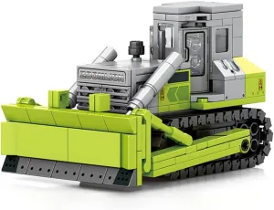 14 and up-Construction pollinate file Vehicle Series Building Toys JXJ Bulldozer Toy for Boys Ages 