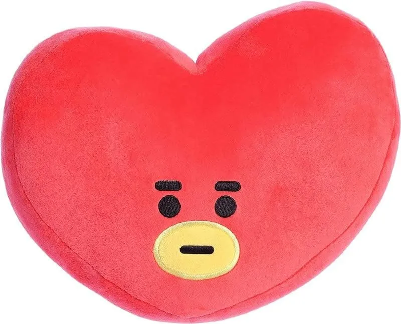 14 Inches medium convince alphabetically personalize synchronize Aurora? Lovable BT21 TATA Stuffed Animal - Collectible Fun - Delightful Cuteness - Red 