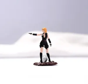 1:64 Painted Unpainted Figure Model Miniature Resin Diorama Killer Lady with Gun New