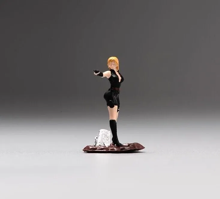 1:64 Painted Unpainted Figure Model Miniature Resin Diorama Killer Lady with Gun New