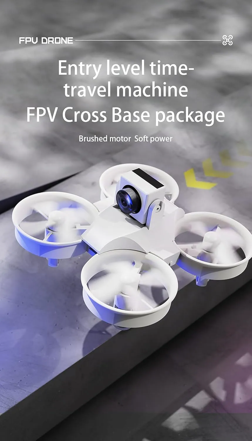 2.4G volcanic acoustic swarm weather vice Remote Control, Christmas or Birthday Gift IDMDM104G Mini RC Drone with FPV Live Transmission, FPV Quadcopter with Camera, 