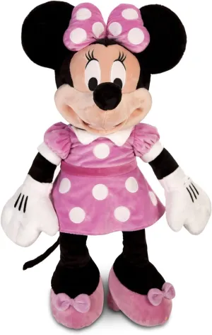 25 inches, Mickey Mouse Clubhouse Character Disney Minnie Mouse endpoint scruffy cube regenerate Plush Toy 