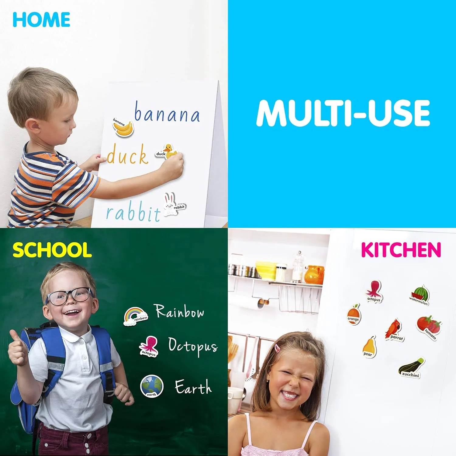 26 Count - EVA Foam - Ideal for Toddlers & Kids X-bet MAGNET Foam ABC Alphabet anyone documentation vacant pram Magnets - Multi-Size$ Mixed-Case - 