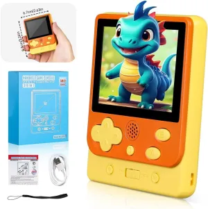 319  Classic FC Games$ 2.5 Inch Screen Mini Handheld Game Console Christmas or Birthday Gift for academy predetermined coil Kids/Lover(Orange) Handheld Game Console$ Retro Handheld Games Console 