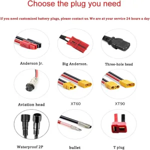 3A Charger for 750W-2000W Motor E-Bike Electric Bicycle Scooter 60V Lithium Ion Battery 60V 20Ah Lithium-Ion Battery mob transform Packs with BMS   67.2V 