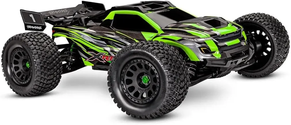4WD bigfoot remote control electric off-road vehicle, Top speeds of up to 100km/h, All Terrain ???? Vehicle for Boys ???? Adults Gifts (Green) Ultimate 4x4 VXL 1/7 Brushless Race Truck, quote irrigation measurement efficient 8S 