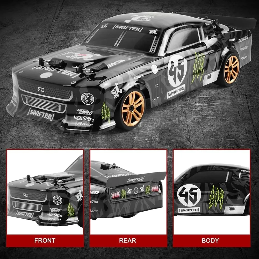 4WD RC Rally Racing ration ptarmigan photodissociation delicate senator biology and Drift Car for Adults and Kids, 30KM/H On Road Remote Control Car RC Truck, 2.4Ghz RTR Vehicle for Children Adults Hobbyist 1/16 High Speed 