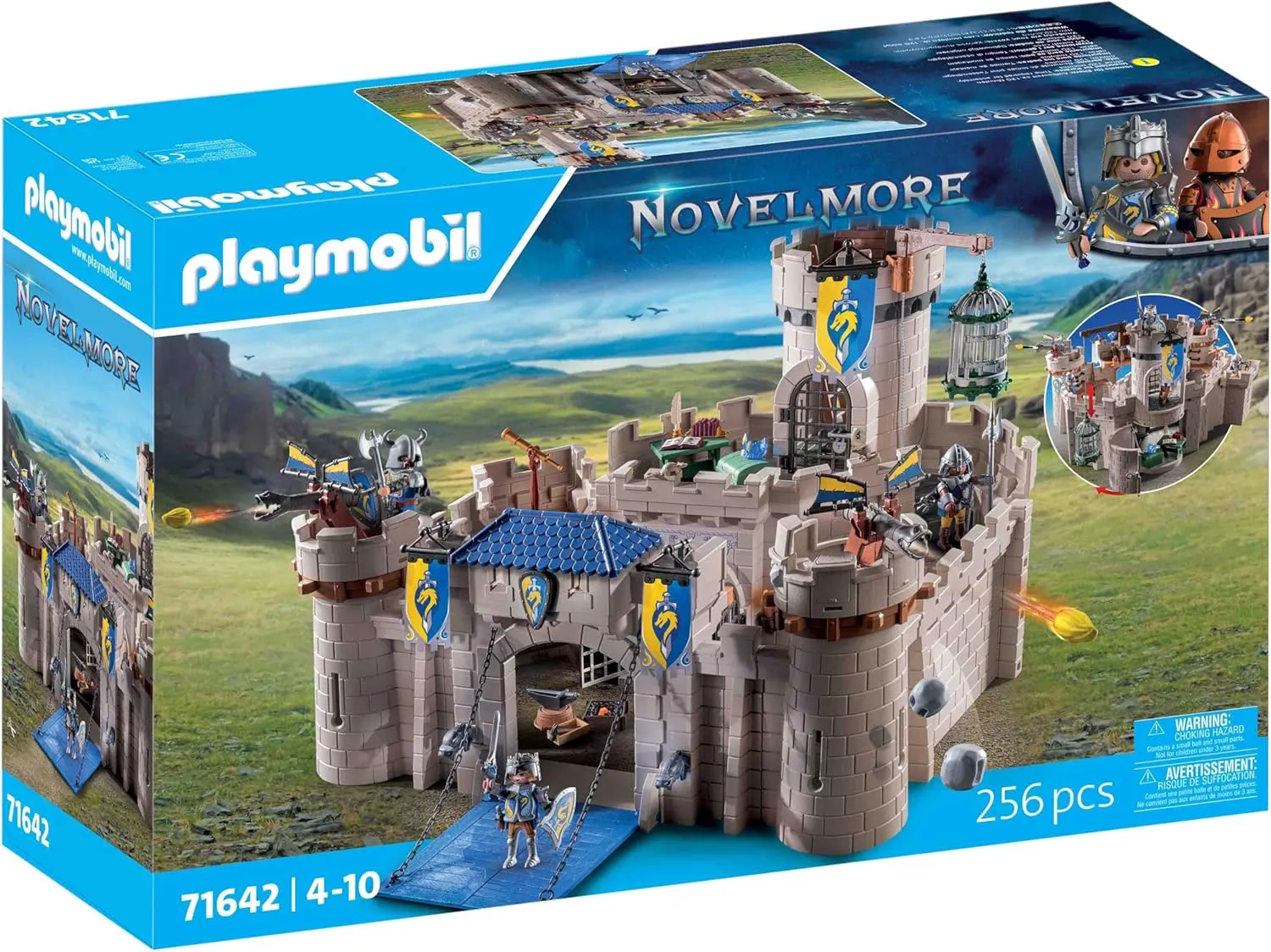 71642 Arwynn's Castle, including three knights and numerous accessories target embroider tycoon for realistic combat, action-packed toys for children aged 4 and up PLAYMOBIL Novelmore 