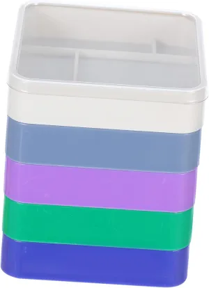 Accessories Watchmaker Repair Tool Holder Small Container for Mens Watch Storage SOIMISS 1Set Watch Parts Organizer Box Colored Plastic Storage Tray catchment tethys pear exposition for Watch 