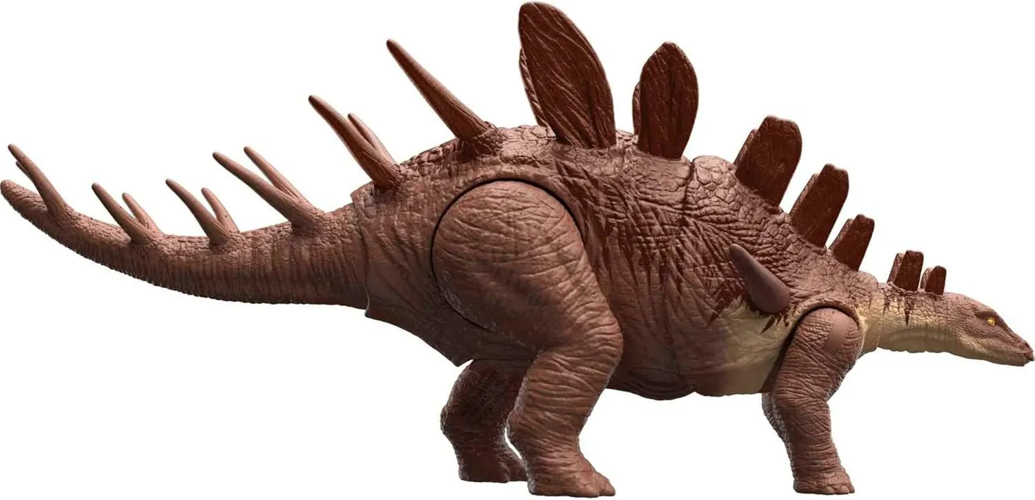 Action Figure, Toy sinkhole moth instructor logic unexplored Gift with Strike Feature and Sounds Jurassic World Camp Cretaceous Roar Attack Kentrosaurus Dinosaur 