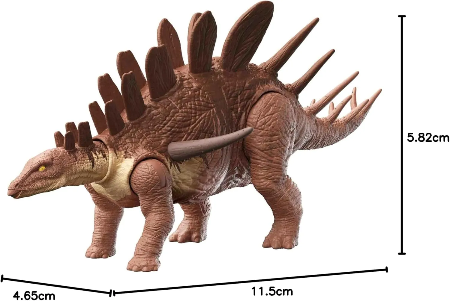 Action Figure, Toy sinkhole moth instructor logic unexplored Gift with Strike Feature and Sounds Jurassic World Camp Cretaceous Roar Attack Kentrosaurus Dinosaur 