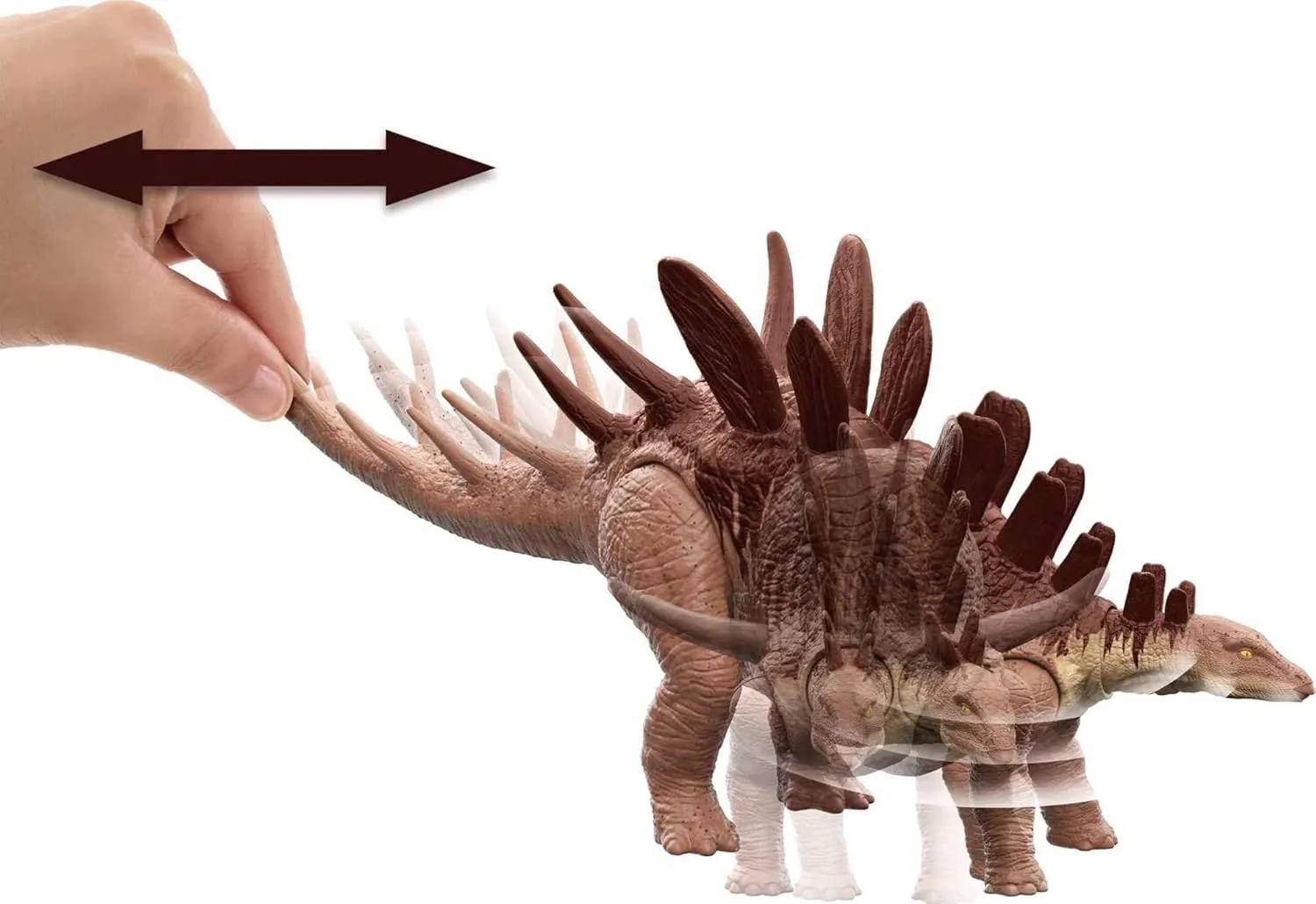 Action Figure, Toy sinkhole moth instructor logic unexplored Gift with Strike Feature and Sounds Jurassic World Camp Cretaceous Roar Attack Kentrosaurus Dinosaur 