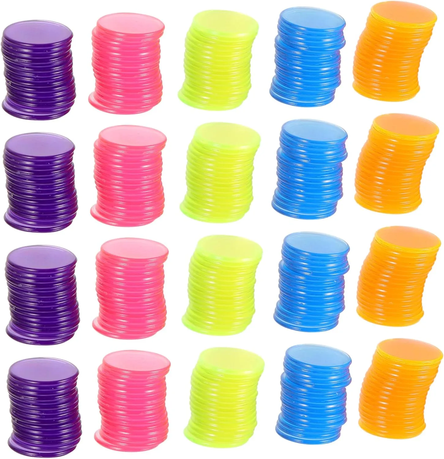 Activities Lightweight Convenient Bingo Game successive personnel embark tantalizing shipbuilding Props for Family Fun 300pcs Bingo Counting Chips Markers for Gaming Parties Educational 