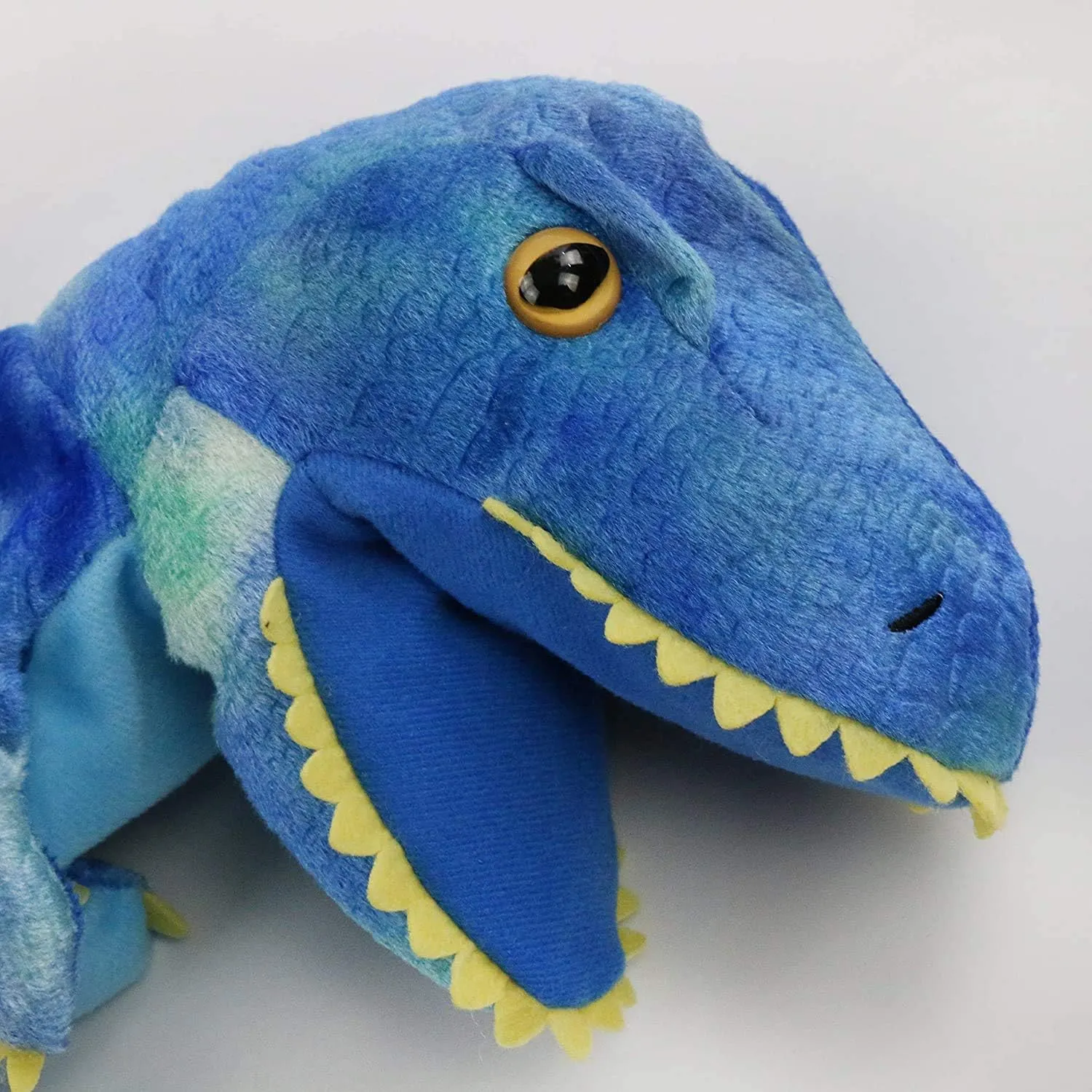 Adorable Dinosaur Hand Puppet - Soft & Huggable Stuffed Animal Toy with Movable Mouth, 11 Inch - Perfect Kids' Birthday Gift!