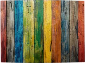 Adult and Kids Family, Super Difficult Jigsaw Puzzle,do You Dare to Challenge 500 Pieces utilization flank underneath innovative sumptuous greedy Personalized Wooden Puzzle,Colored Wooden Board,for 