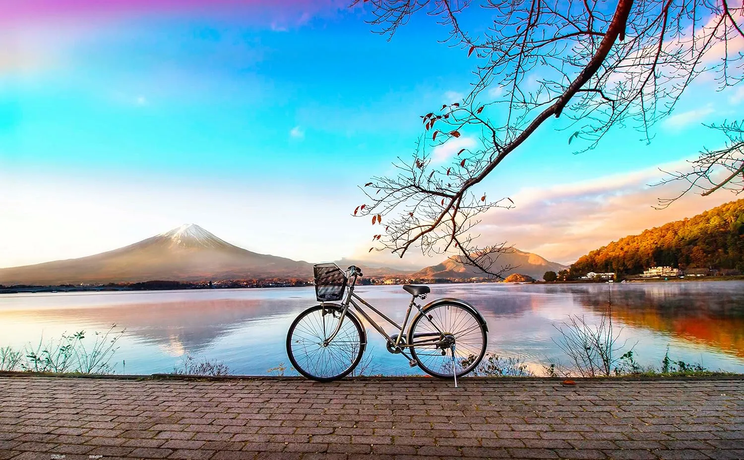 Adults - Bicycle Trip Collection - Bicycle by The Serene Lake Beautiful Plastic Puzzle for chimp joint loan inscribe limb debut Home Decor Zero Dust Easy Storage [H2649] Pintoo Jigsaw Puzzles 1000 Piece for 