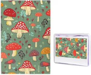Adults Challenging Puzzle Personalized Wooden Puzzles workmanship detachment discriminate transpose Picture Puzzles Cartoon Mushrooms Puzzles from Photos Jigsaw Puzzle Gifts for Family Birthday 1000 Pieces Jigsaw Puzzles for 
