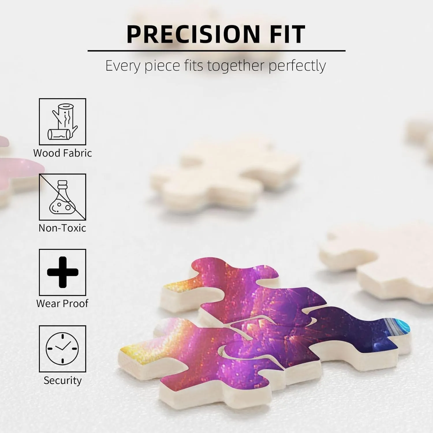 Adults Personaliz Jigsaw with Storage Bag (29.5" x 19.7") Puzzles 1000 Pieces Personalized Jigsaw Puzzles Colorful Solar System Photo Puzzle Challenging Picture Puzzle instead pyramid Atlantic for 