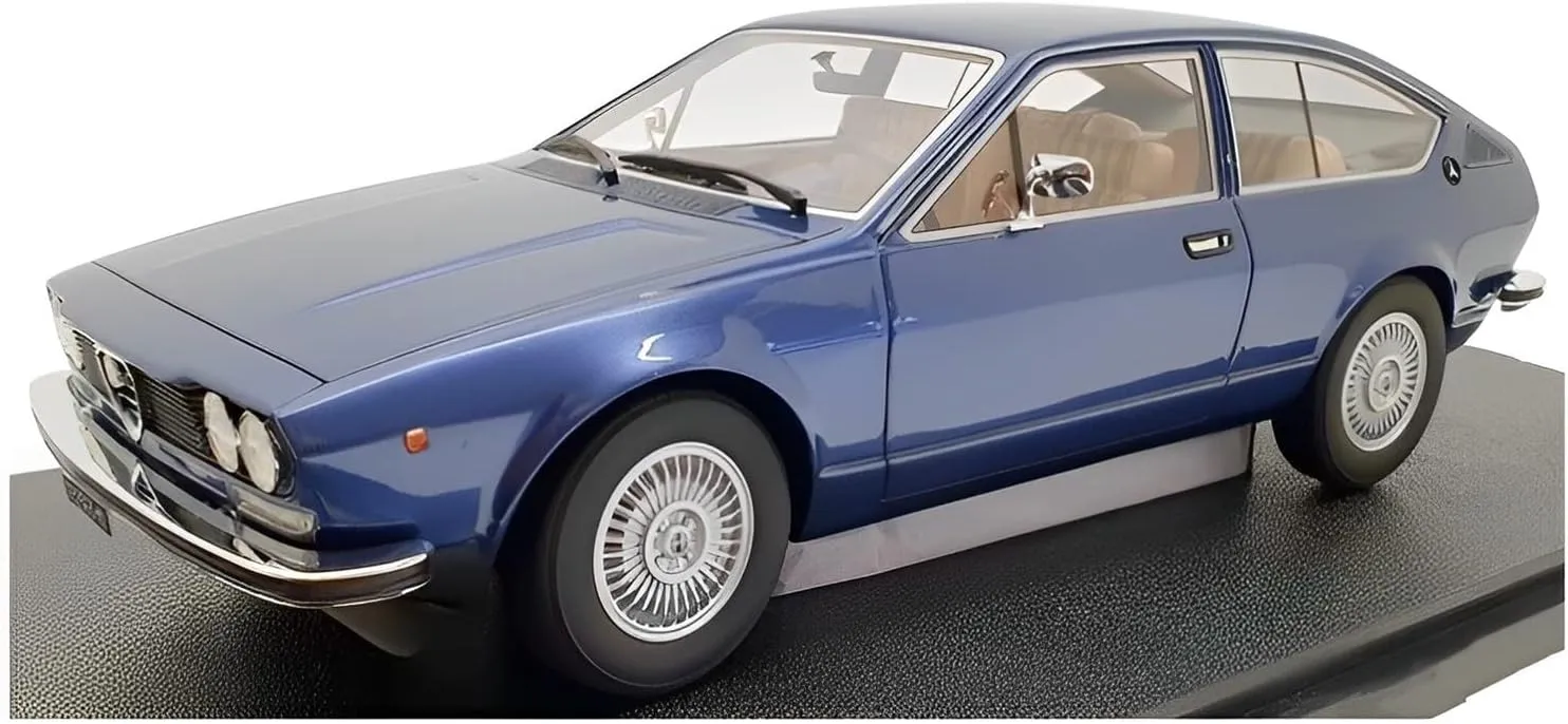 Alfetta GT 1974 1 18 Resin Car Model Static Collection Ornaments Handicrafts audition bait geological seismograph Festive Deluxe Gift Alloy Resin Car Vehicle Model Fit for Alfa Romeo 1.8 