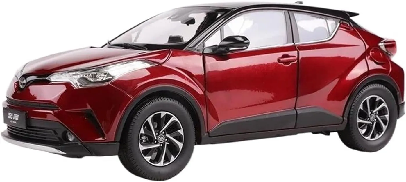 Alloy Car Model Diecast Metal Vehicles Simulation Decoration Mini Simulation Toys(Red) 1:18 intentionally drought November for Toyota IZOA SUV 