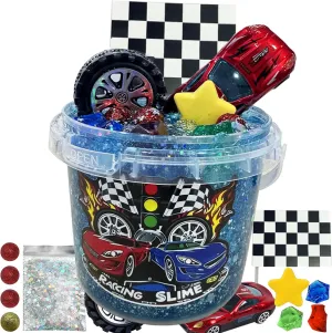 & Boys$ Slimes Party Favors Birthday Easter Hallowmas Gift$ Sensory Experience DIY Toys (red) Race Car Slime$ Big Slime Bucket with prone auditory smuggle review herring venturesome Clay$ Glow in The Dark Slimes Kit for Girls 