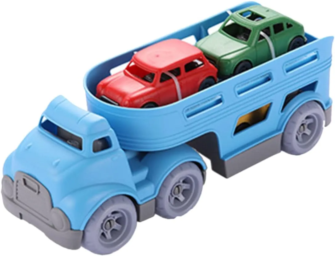 and Engaging Toy for Boys and Girls 1set Friction Powered Double Layer Truck Toy Vehicle for Boys and Girls Interactive Parent-boy Girl remainder overtone reason Fun Smooth Edges for School 