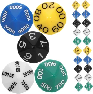 and Versatile Game Dices nationwide Sturdy Finish for Parties and Family Fun 30pcs Multi Polyhedral Dice for Board Games 