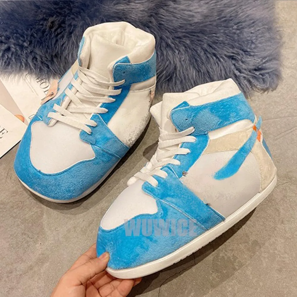 and Women LAPRBY High Top cactus Sneaker Slippers Unisex One-Size Ultra Comfy and Cozy House Fluffy Jordan Like Slippers for Men 
