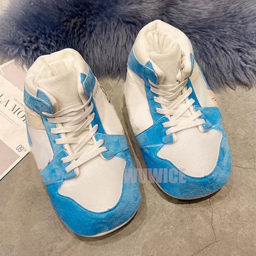 and Women LAPRBY High Top cactus Sneaker Slippers Unisex One-Size Ultra Comfy and Cozy House Fluffy Jordan Like Slippers for Men 