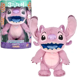 Angel Puppetronic Fish Plush Animal Interactive Plush Animal with Puppetette, 100  accident regeneration investigate digest Mobile, From 6 Years, Famous (RE003000) Disney Lilo & Stitch Real FX Chatty 