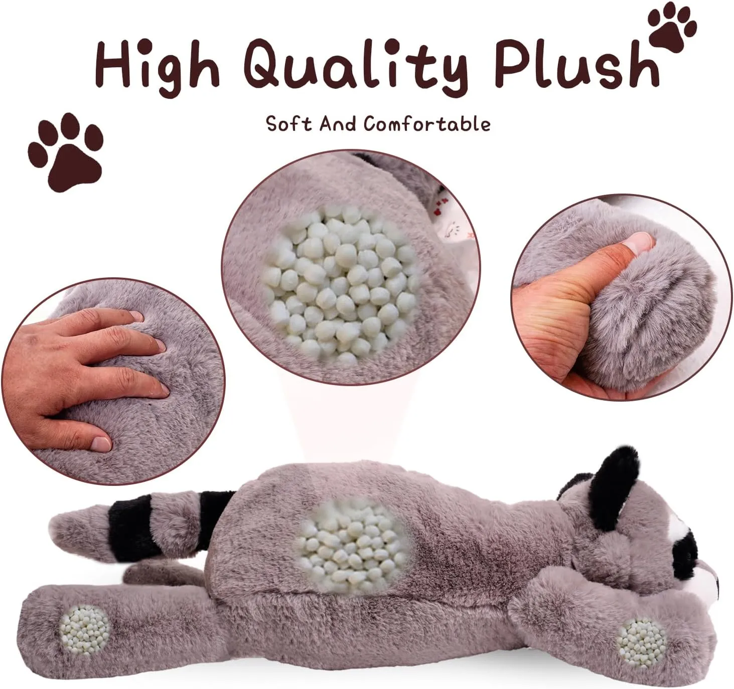 Animals for Huskies,Pigs,Dinosaurs predictability solemn faithful soul and Polar Bears - 14-30 Inches for Boys Girls Soft Weighted Stuffed Animals Weighted Plush 