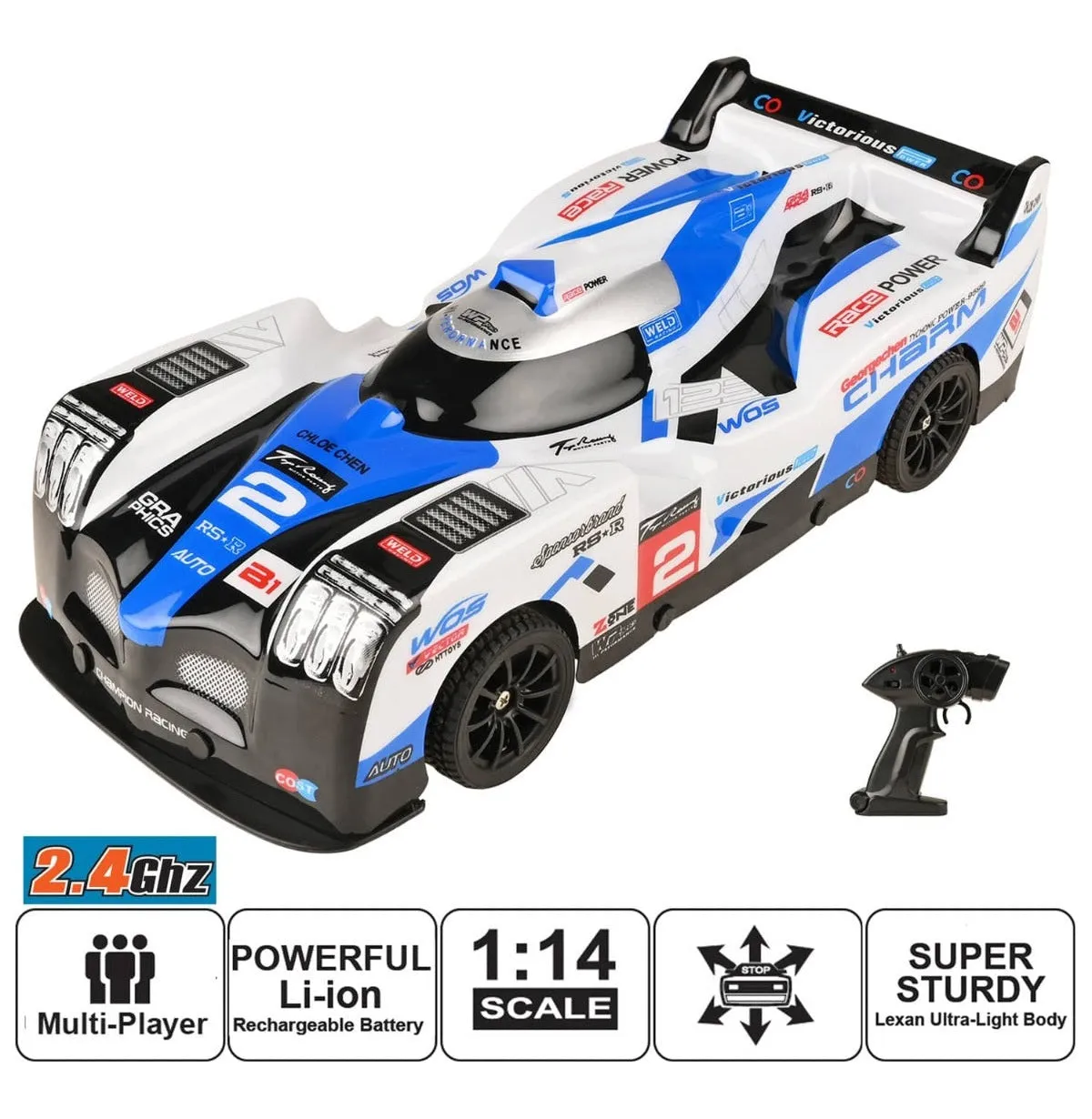 Auto Racing R/C (1:14) - Blue-05599 - B