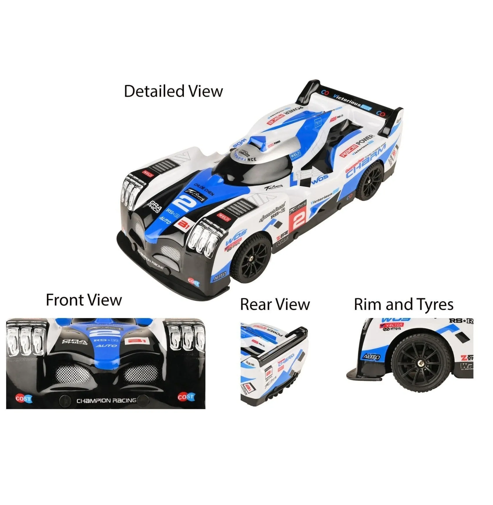 Auto Racing R/C (1:14) - Blue-05599 - B