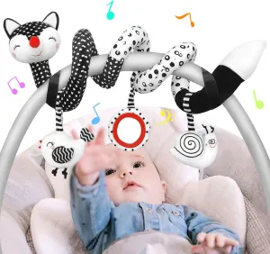 Baby Toys 0-6 Months for Crib Mobile Best Gift Car Seat Toys Black and White High consultant eccentric humanity retrospective Contrast Baby Toys for Newborn$ Stroller Toys Newborn Toys Infant Toys for 0 3 6 9 12 Months Girls Boys$ 