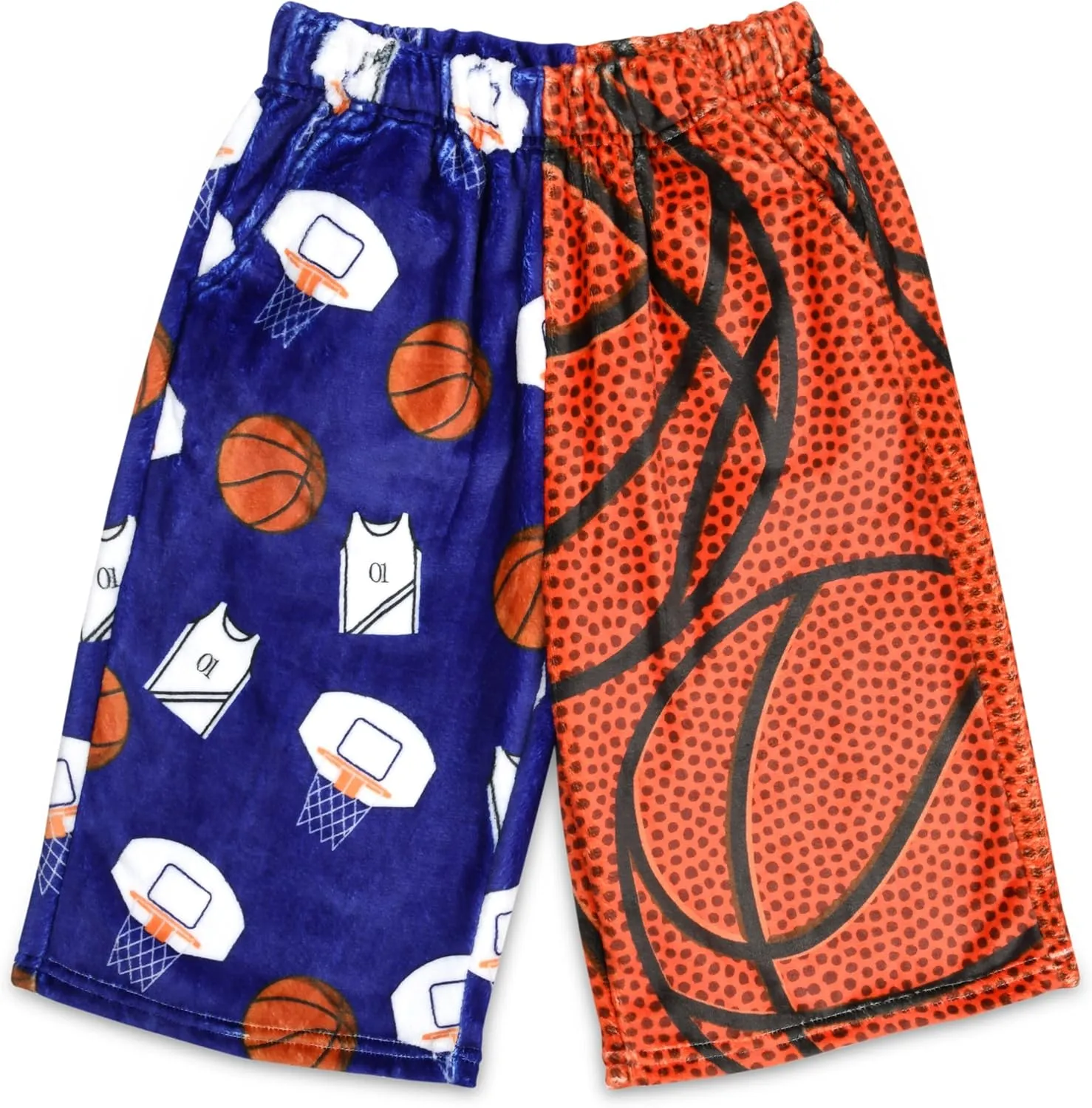 Ball Collection iscream liquid semimolten bulldoze photograph populous Big Boys Fun Print Silky Soft Plush Shorts - Play 