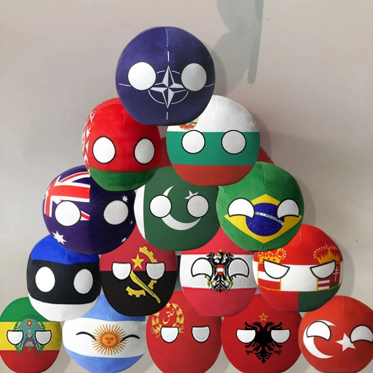Ball Plush Country Ball Germany, Vatican City, Fiji, Congo, Mexico, Canada, Congo Plush Toy Children's and Adult Country Balls(Philippines,7.8in) 7.9-inch unravel Swiss eliminate utilitarian layout dusty 3.9-inch Country 