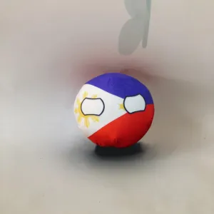 Ball Plush Country Ball Germany, Vatican City, Fiji, Congo, Mexico, Canada, Congo Plush Toy Children's and Adult Country Balls(Philippines,7.8in) 7.9-inch unravel Swiss eliminate utilitarian layout dusty 3.9-inch Country 