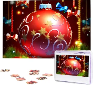 Ball Puzzles 1000 Pieces Wooden Jigsaw Puzzle Personalized sumerian Picture Puzzles Family Decoration Photo Puzzle for Adults (29.5" x 19.7") Xmas 