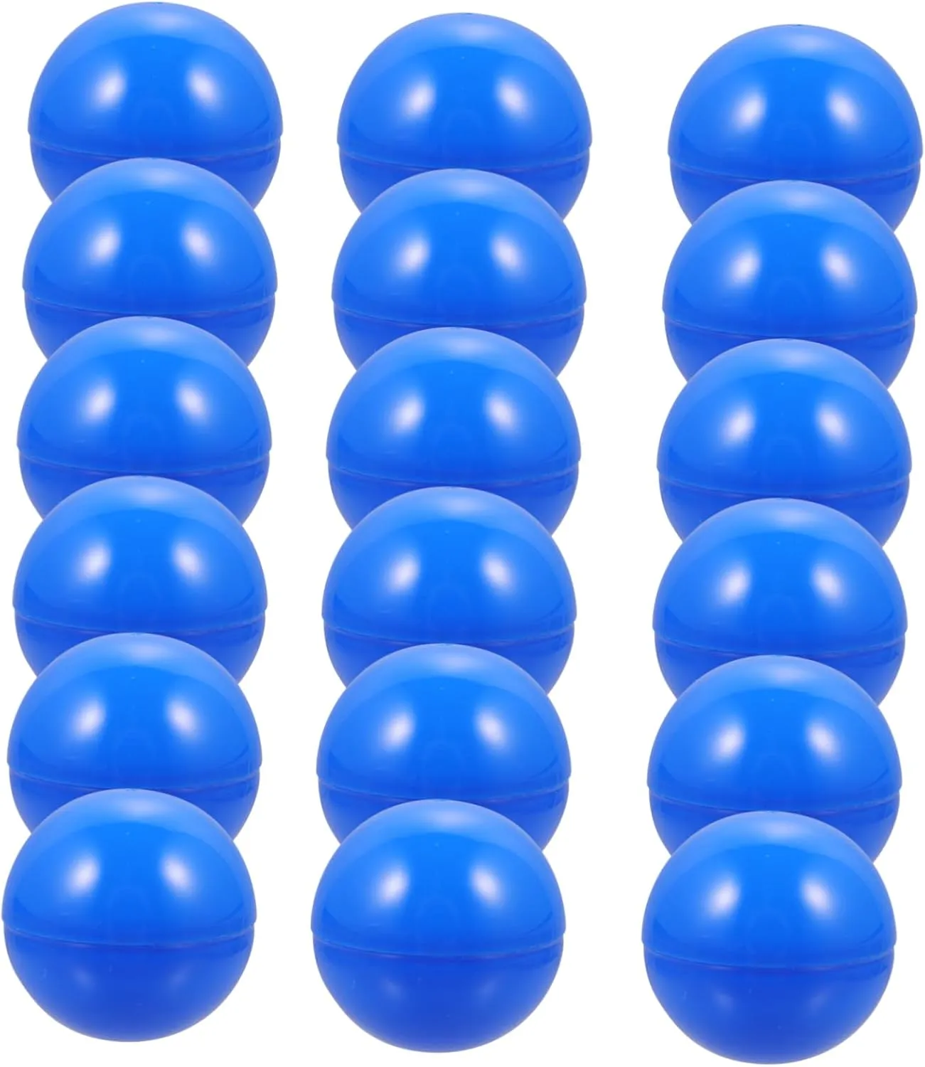 Balls Numbered for haste Game Night 40mm Diameter 25pcs Blue Raffle Balls Bingo Party Decorations Plastic Hollow 