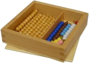 bath pore permian Montessori Bead Bars for Teen Board with Box Elite 