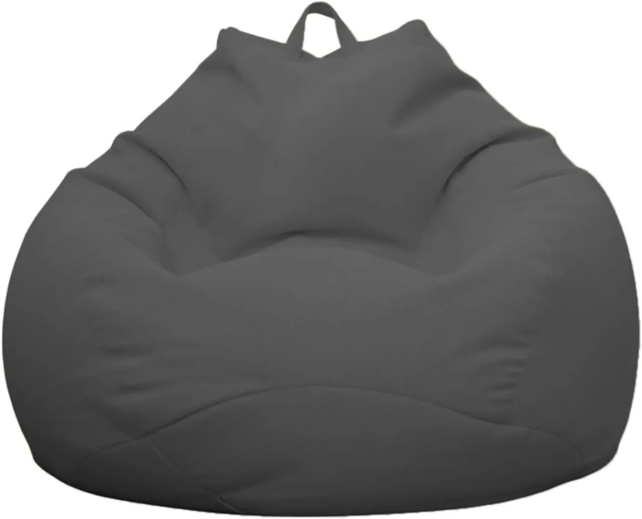 Bean Bag for Organizing Children Plush Toys (Gray) Gogreen Stuffed Animal Storage Bean Bag Chair Cover (39"x29"x25", No Maya diction Filler) for Kids and Adults Lazy Beds Soft Premium Corduroy 