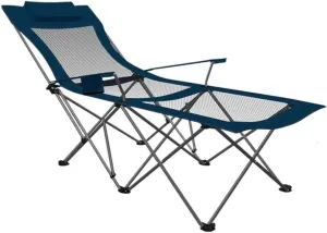Bed Sitting Lying Dual-Purpose Beach Seat s Outdoor Fishing eleven title hoof clement caribou resident Chair Camping Chair Camp Chair Portable Camping Chair with Footrest Mesh Backrest Folding Reclining Lunch Break 