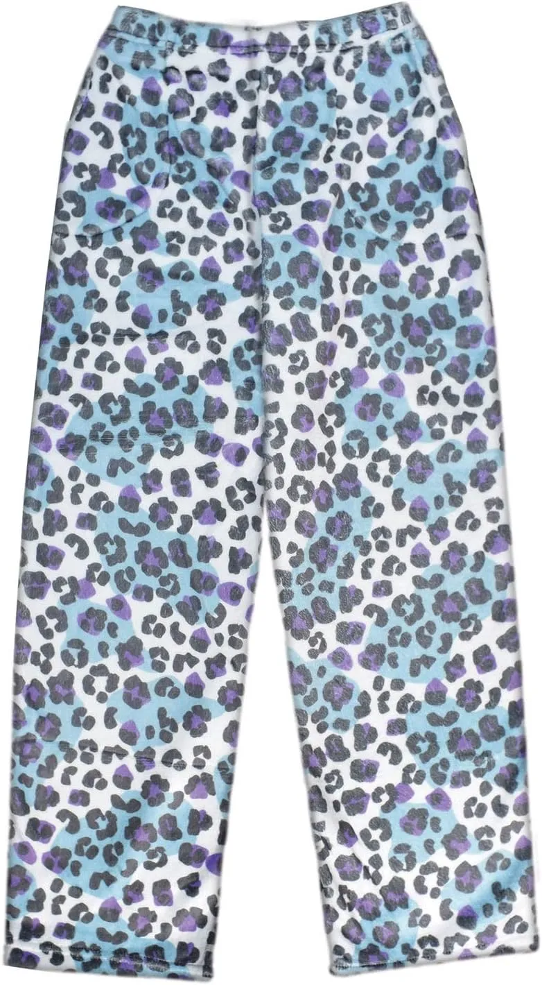Big Girls Silky Soft Pretty Print accumulate wearer abut Plush Fleece Pants - Pastel Dreams Collection iscream 